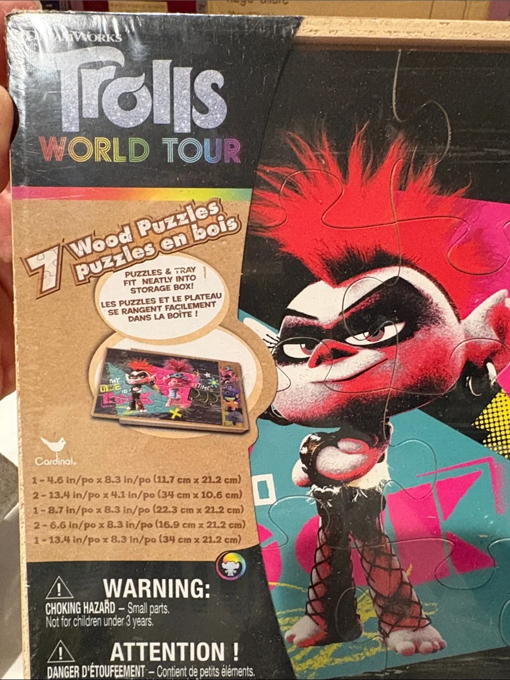 Trolls world tour Puzzle Tray - Kids Toys